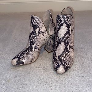 Steve Madden Rookie Snakekine booties